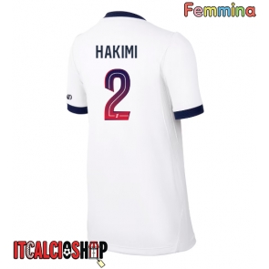 Paris Saint-Germain Achraf Hakimi #2 Seconda Maglia Femmina 2026-27 Manica Corta